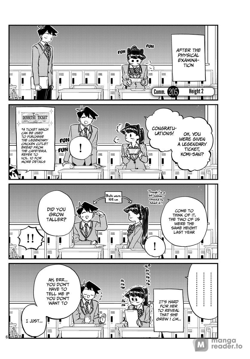 Komi Can’t Communicate, Chapter 205 image 1